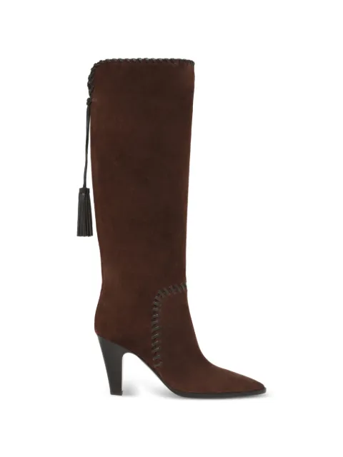 Gianvito Rossi tassel-detail boots Brown G8000285CUOC4N