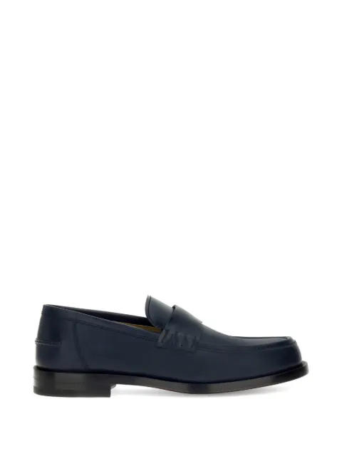 Gianvito Rossi Nicola leather loafers Blue U2545920CUOROI