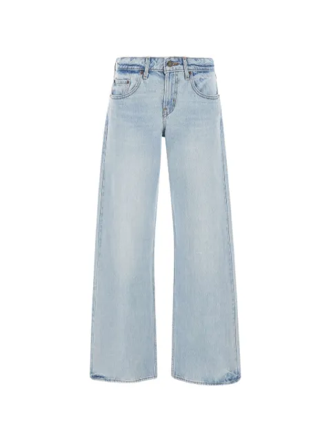 Levi's Low Loose cotton wide-leg jeans Blue A55660043