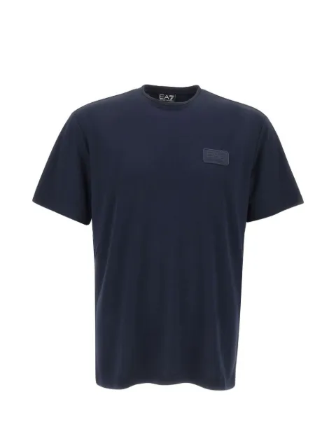 Ea7 Emporio Armani logo crew neck T-shirt Blue 7M001357AF13862UB102