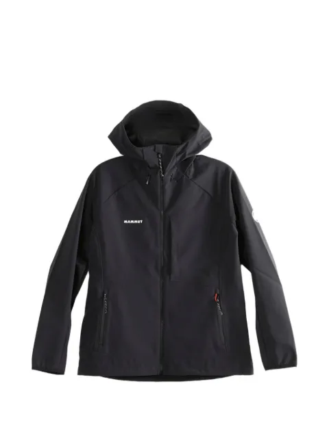 Mammut zip-up hooded jacket Black 101102630