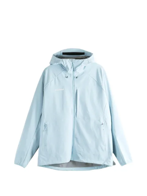 Mammut hooded raglan-sleeve jacket Blue 101102640