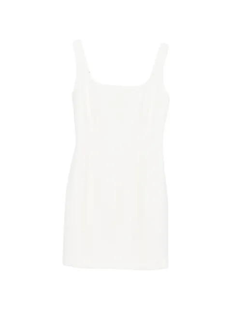 LIU JO short sheath dress with buckles White CA6223T2200