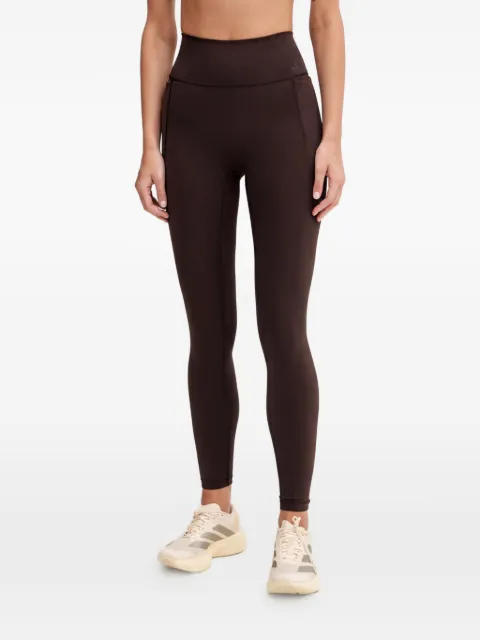 adidas Optime Workout logo-detail leggings Brown KA0183