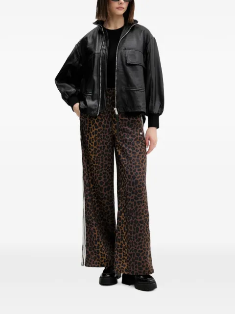 adidas leopard-print track trousers Brown KA2666