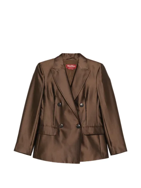Max Mara double-breasted blazer Brown 2616041081600