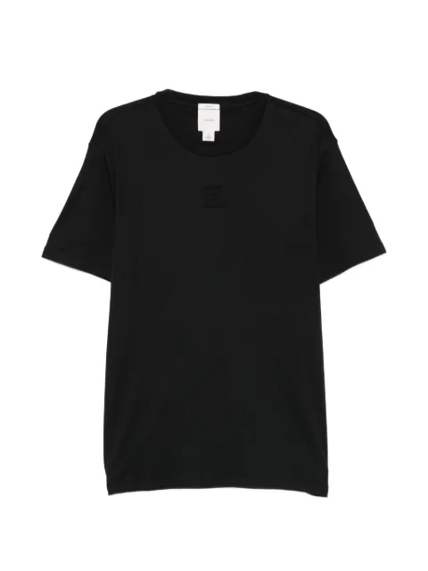 Calvin Klein logo-debossed T-shirt Black LV04LF243GUB1