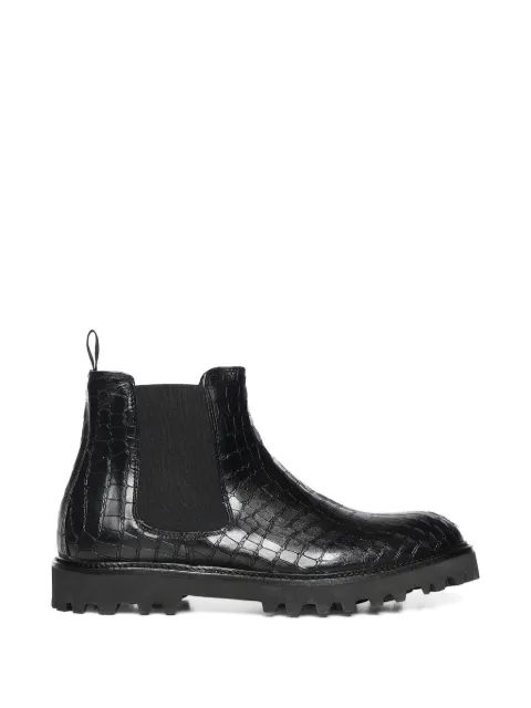 Giuliano Galiano Don round-toe Chelsea boots Black DONVITELLO