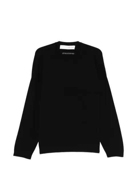 Isabel Benenato Lucca crew-neck sweatshirt Black UK923S26