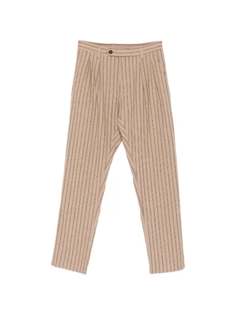 MC2 Saint Barth Havier striped trousers Neutrals HAV0001