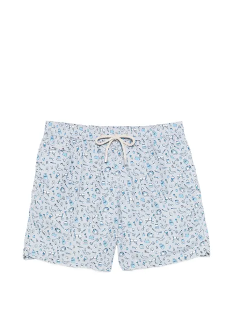 MC2 Saint Barth Lighting swim shorts Grey LIG0003