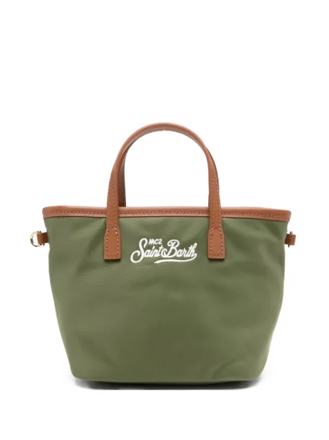 MC2 Saint Barth City trimmed tote bag Green CB0005