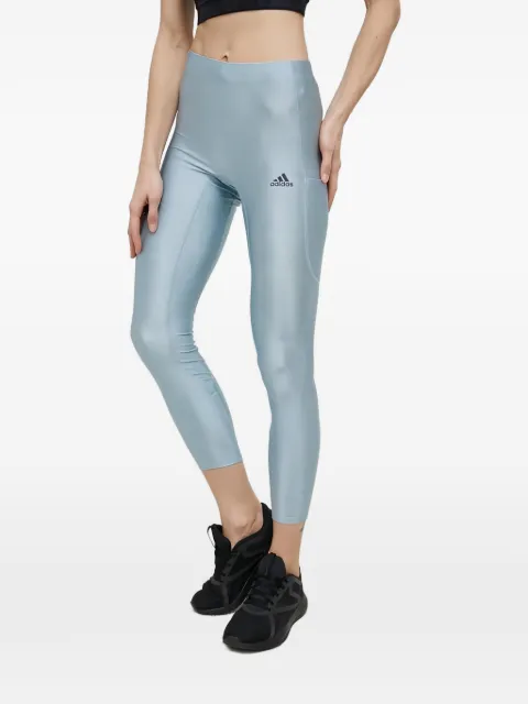 adidas logo-detail leggings Blue HF1981