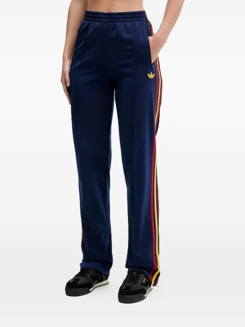 adidas stripe-detail track pants Blue KC6552
