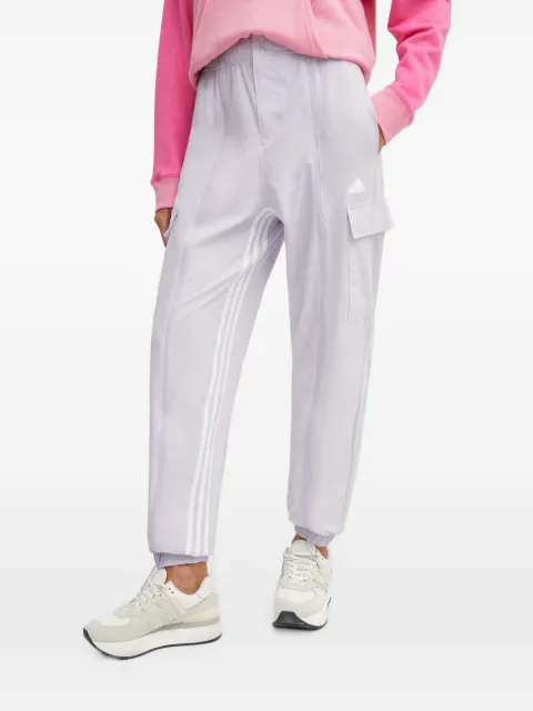 adidas 3-Stripes cargo track pants Purple IS0907