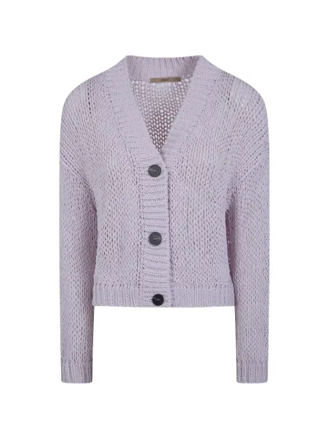 Nuur V-neck cardigan Purple 261FXA41010