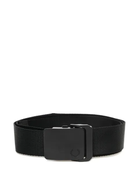 Fred Perry logo-debossed webbing belt Black BT2248