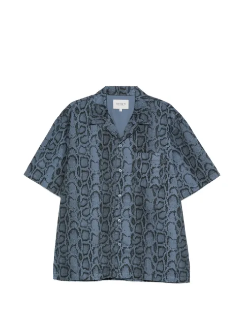Carhartt WIP patterned shirt Blue I036275