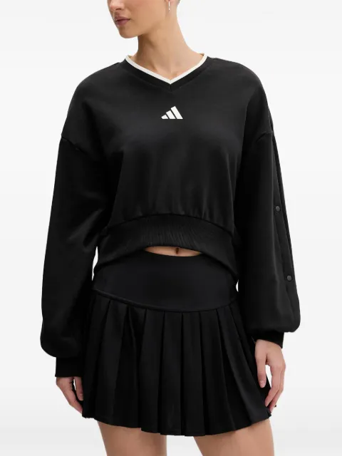 adidas Stadium Crew V-neck sweatshirt Black KC4980
