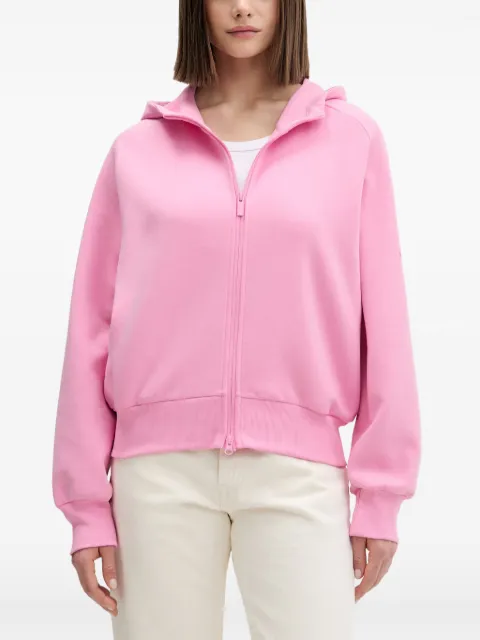 adidas Soft Lux zip-up hoodie Pink KE9144