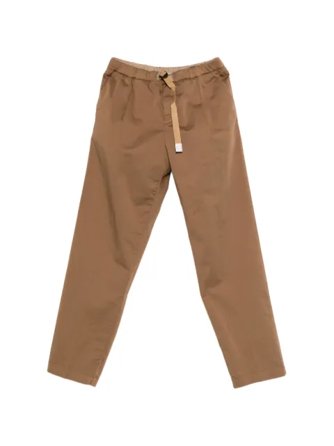 White Sand belted trousers Brown 26SU6718248