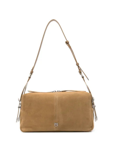 PINKO medium Keeper suede shoulder bag Neutrals 106676A0F6