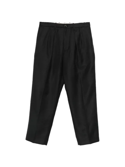 Nine In The Morning Kai pleated trousers Black 9SS26KAI33