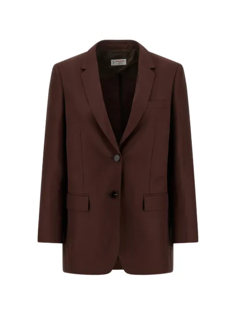 Alberto Biani America buttoned blazer Brown II833VI009160