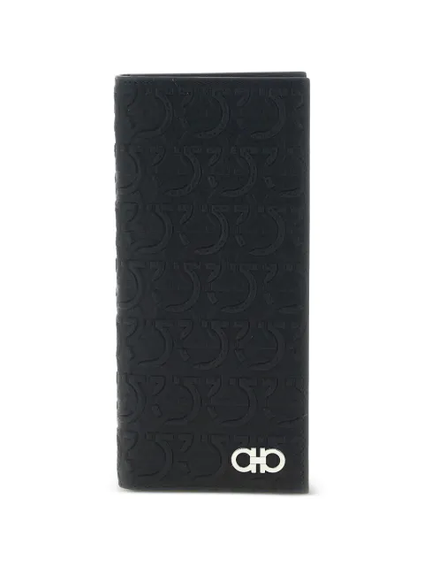Ferragamo embossed-logo wallet Black 791214