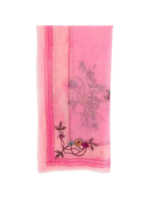 Faliero Sarti floral scarf Pink E261015CHANTAL