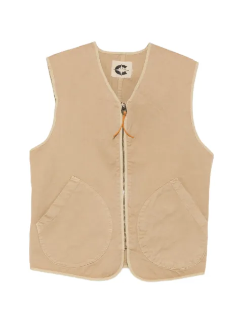 CHESAPEAKES zip-up pocket-detail jacket Neutrals CHSPKPE26201