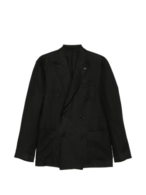 Lardini double-breasted blazer Black CN6203ECN64404