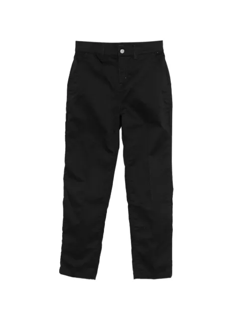 LIU JO logo-patch trousers Black WA6510T714422222