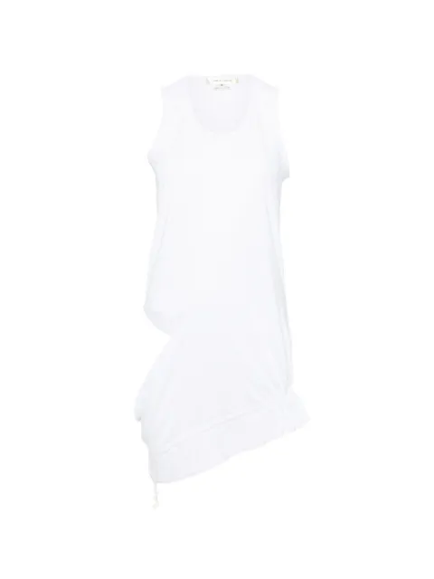 Comme Des Garçons cut-out asymmetric top White GQT028051FEB