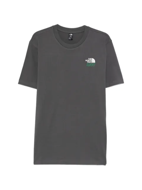 The North Face logo-print T-shirt Grey NF0A8GAH