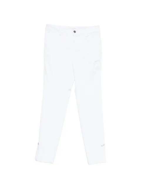 LIU JO button trousers White WA6474T373A