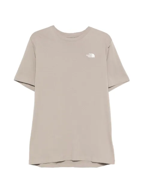 The North Face logo-detail T-shirt Grey NF0A8CZ2