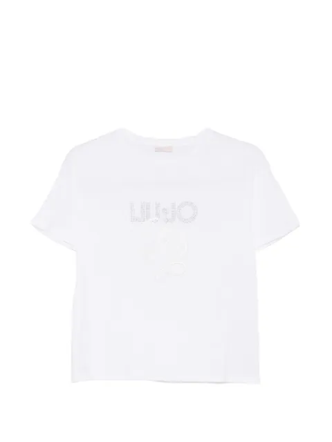 LIU JO logo t-shirt White WA6238JS923