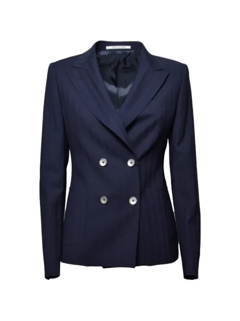 Tagliatore double-breasted blazer Blue JCORAL1EKB10020MET458