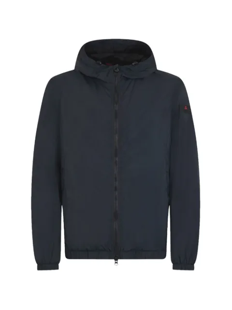 Peuterey Nigle U zip-up hooded jacket Blue PEU57471181986215