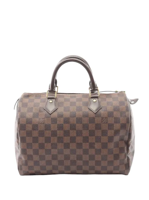 Louis Vuitton Pre-Owned 2015 Damier Ebene Speedy 30 boston bag Brown G3JPKFJH98I4MSC6