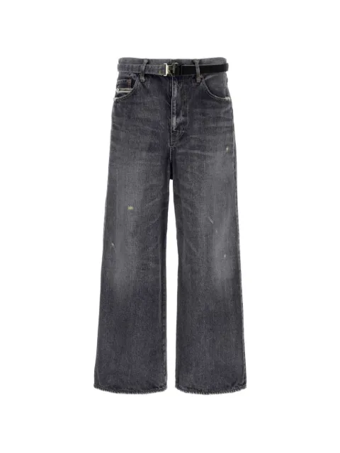 sacai Beyondxx belted jeans Grey 2603965M