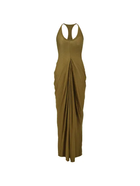 OUDE WAAG racerback draped maxi dress Green OW26RSDS25T2GR540