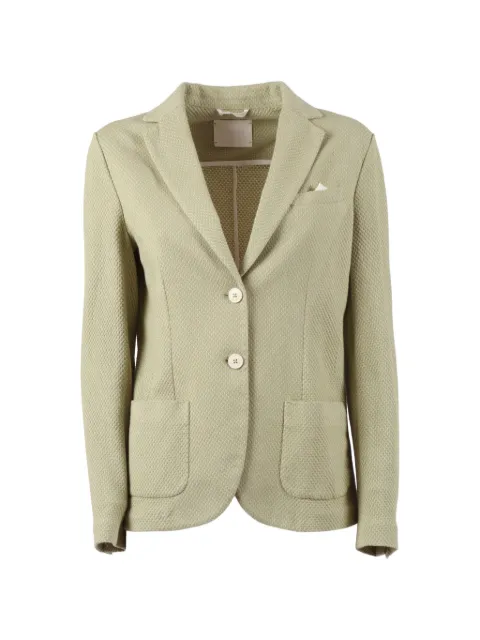 Circolo 1901 slim fit textured jacket Green FD3867