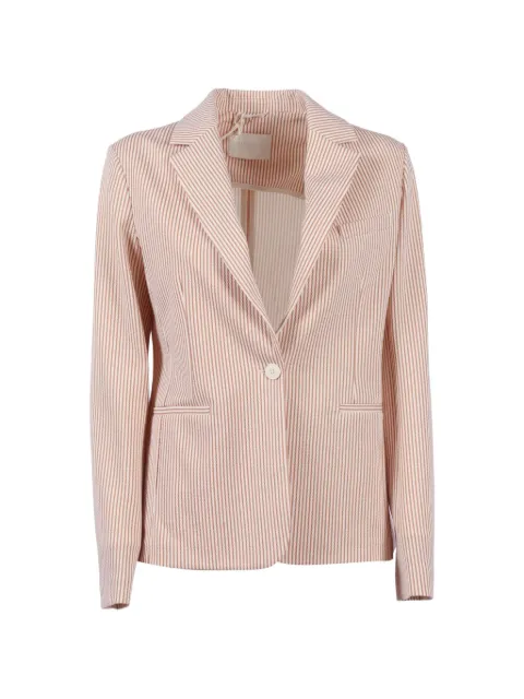 Circolo 1901 slim-fit striped blazer Neutrals FD3929