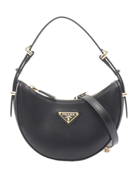 Prada Pre-Owned 2013-2025 Smal Soft Calf Arque shoulder bag Black 7Q7NTTHA5JAK4SG4