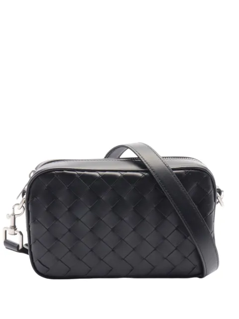Bottega Veneta Pre-Owned 2012-2025 Nappa Intrecciato Camera Bag crossbody bag Black T3D6C62K7PJUF1HR