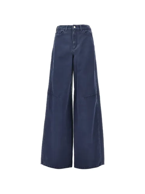 Emporio Armani belt-loop wide-leg jeans Blue EW003499AF21089UA022