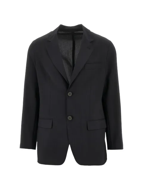 Emporio Armani single-breasted jacket Black EM005351AF13674UC001
