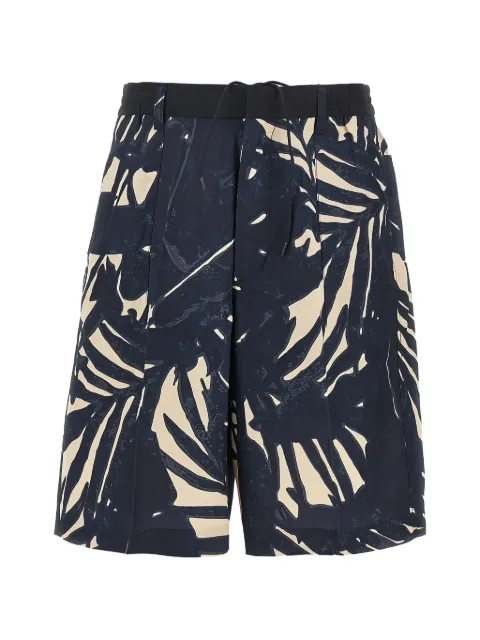 Emporio Armani printed shorts Blue EM005874AF13812F